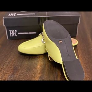 I.N.C International Concepts Yllw Neon Mules.